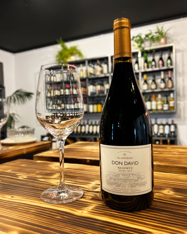 El Esteco Don David Reserve Syrah 2020 vendita vini online